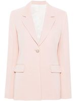 Lanvin blazer à simple boutonnage - Rose