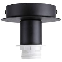 SLV 155550 FENDA Plafondlamp E27 60 W Zwart - thumbnail