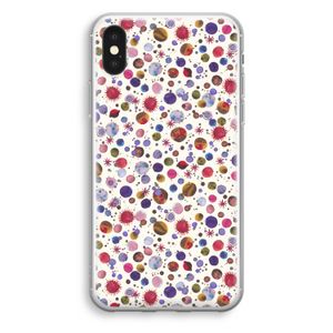 Planets Space: iPhone XS Transparant Hoesje