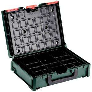 Metabo metaBOX 118 Organizer 626897000 Machinekoffer ABS Groen, Zwart (b x h x d) 396 x 118 x 296 mm