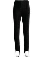 Kenzo pantalon fuseau à taille haute - Noir - thumbnail