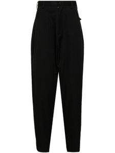 sulvam pantalon de costume à coupe fuselée - Noir