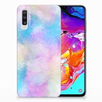 Hoesje maken Samsung Galaxy A70 Watercolor Light