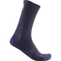 Castelli Racing Stripe 18 fietsokken blauw heren L-XL - thumbnail