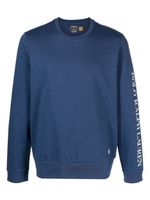 Polo Ralph Lauren sweat en coton mélangé à logo imprimé - Bleu