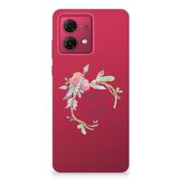 Motorola Moto G84 Telefoonhoesje met Naam Boho Text