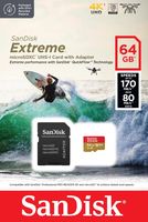 SanDisk Extreme 64 GB MicroSDXC UHS-I Klasse 10 - thumbnail