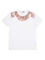 Nº21 Kids t-shirt à sequins - Blanc - thumbnail