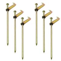 Pro Plus Rotspen 21 cm Metaal met Haak - 6 stuks