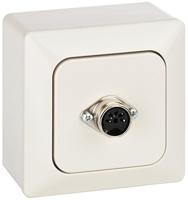 Monacor Terminal Box met 5-polige DIN Jack