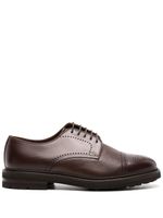 Henderson Baracco chaussures oxford en cuir - Marron - thumbnail