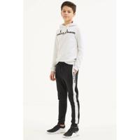 Ballin skinny broek met logo zwart