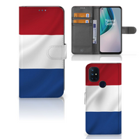 OnePlus Nord N10 Bookstyle Case Nederlandse Vlag