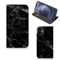 iPhone 12 Mini Standcase Marmer Zwart - Origineel Cadeau Vader - thumbnail