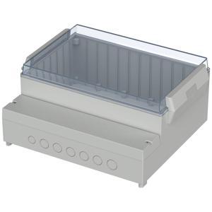 Bopla REGLOCARD RCP 3100 Wandbehuizing 296 x 261 x 132.5 ABS, Polycarbonaat Lichtgrijs 1 stuk(s)