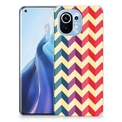 Xiaomi Mi 11 TPU bumper Zigzag Multi Color
