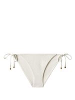 Jimmy Choo bas de bikini Ariah à logo imprimé - Blanc - thumbnail