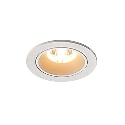 SLV Plafondinbouwlamp NUMINOS® DL S/LED spot, schijnwerper, plafondspot, inbouwlamp, binnenverlichting / IP20 / IP44 2700 K 8,6 W 720 lm wit 20 graden