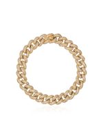 SHAY 18kt yellow gold diamond chunky chain bracelet - Or