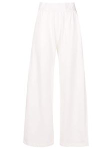 Lygia & Nanny pantalon droit en coton mélangés - Blanc