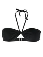 Karl Lagerfeld haut de bikini bandeau Karl DNA - Noir - thumbnail