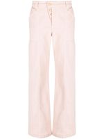 TOM FORD pantalon en coton à coupe droite - Rose