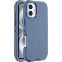 OtterBox Defender Series MagSafe Hoes voor iPhone 16 Plus, schokbestendig, valbestendig, ultrastevig, beschermende hoes, 7x getest volgens militaire standaard, Blauw