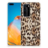 Huawei P40 Pro TPU Hoesje Leopard