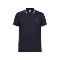 ESPRIT Men Casual regular fit polo van biologisch katoen donkerblauw