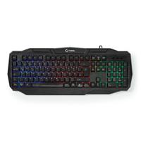Gaming - Toetsenbord - achtergrondverlichting - USB - Duits - zwart
