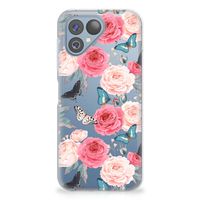 Fairphone 5 TPU Case Butterfly Roses - thumbnail