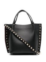 Valentino Garavani sac à main Rockstud en cuir - Noir