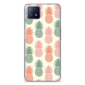 OPPO A53 5G | OPPO A73 5G Siliconen Case Ananas