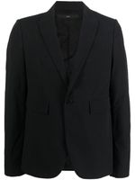 SAPIO blazer à simple boutonnage - Noir