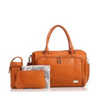 Isoki Double Zip Satchel luiertas camel
