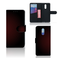 Nokia 3.2 Telefoon Hoesje Geruit Rood