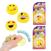 Toi Toys Fun Squeezeball Emoji Op Kaart - thumbnail