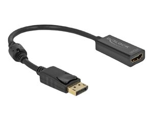 Delock 63559 Adapter DisplayPort 1.2 male naar HDMI female 4K Passief zwart