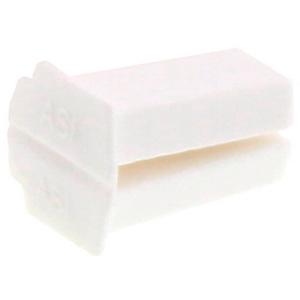 CONTA-CLIP KDS/KES-VS ASI/2 WH Afsluitdop Polyamide 6.6 Wit 25 stuk(s)