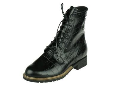 Durea Durea comfort trendy Halfhoge Dames veterboot, met rits Durea Durea comfort trendy Halfhoge Dames veterboot, met rits