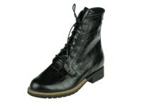 Durea Durea comfort trendy Halfhoge Dames veterboot, met rits