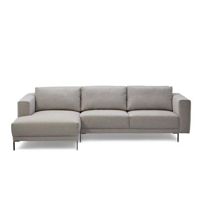 Montel Hoekbank Milano Grey