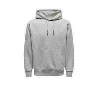 ONLY & SONS hoodie ONSCERES grijs melange