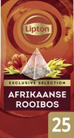 Thee Lipton Exclusive Afrikaanse Rooibos 25 piramidezakjes - thumbnail