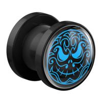 Tunnel met Magisch Doodshoofd Design Acryl Tunnels & Plugs