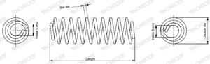 Chassisveer MONROE OESpectrum SPRINGS MONROE, u.a. für VW, Seat