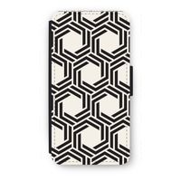 Geometrisch patroon: iPhone 8 Plus Flip Hoesje - thumbnail