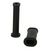 Hummer Kruiwagen Handvatten - Ovaal 35 mm - Zwart - 1 paar