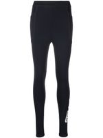 Stella McCartney legging à logo imprimé - Bleu