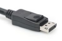 Digitus AK-340106-020-S DisplayPort-kabel DisplayPort Aansluitkabel DisplayPort-stekker, DisplayPort-stekker 2.00 m Zwart 8K UHD, Vergulde steekcontacten - thumbnail